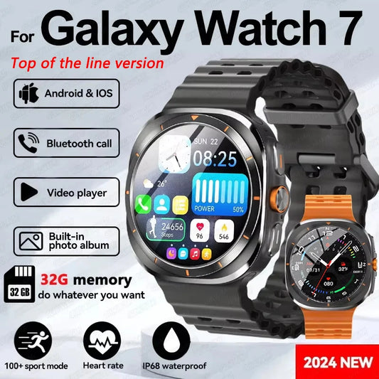 2024 New Galaxy Watch 7 Ultra – Smartwatch - Silent Armour